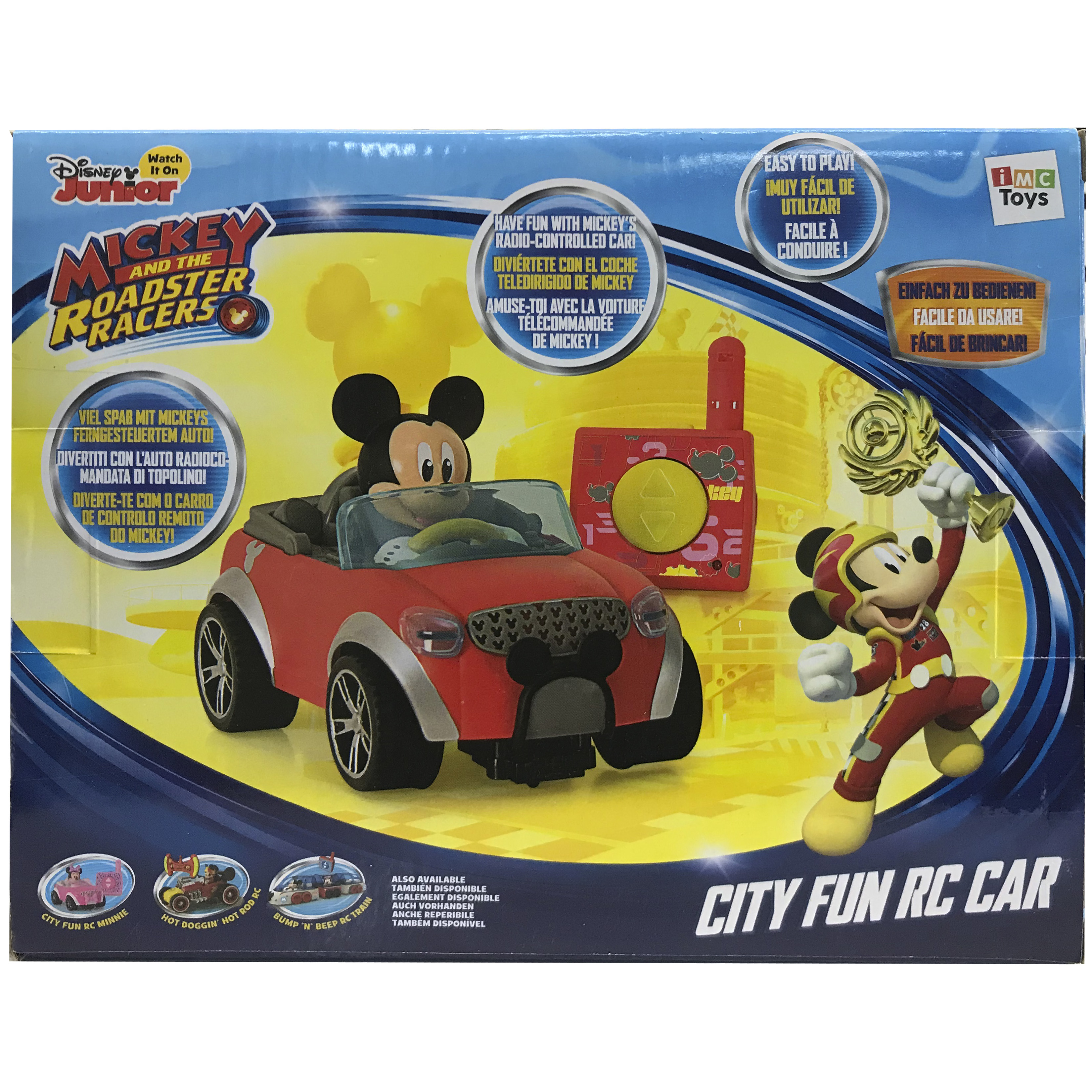 imagen coche radio control mickey mouse