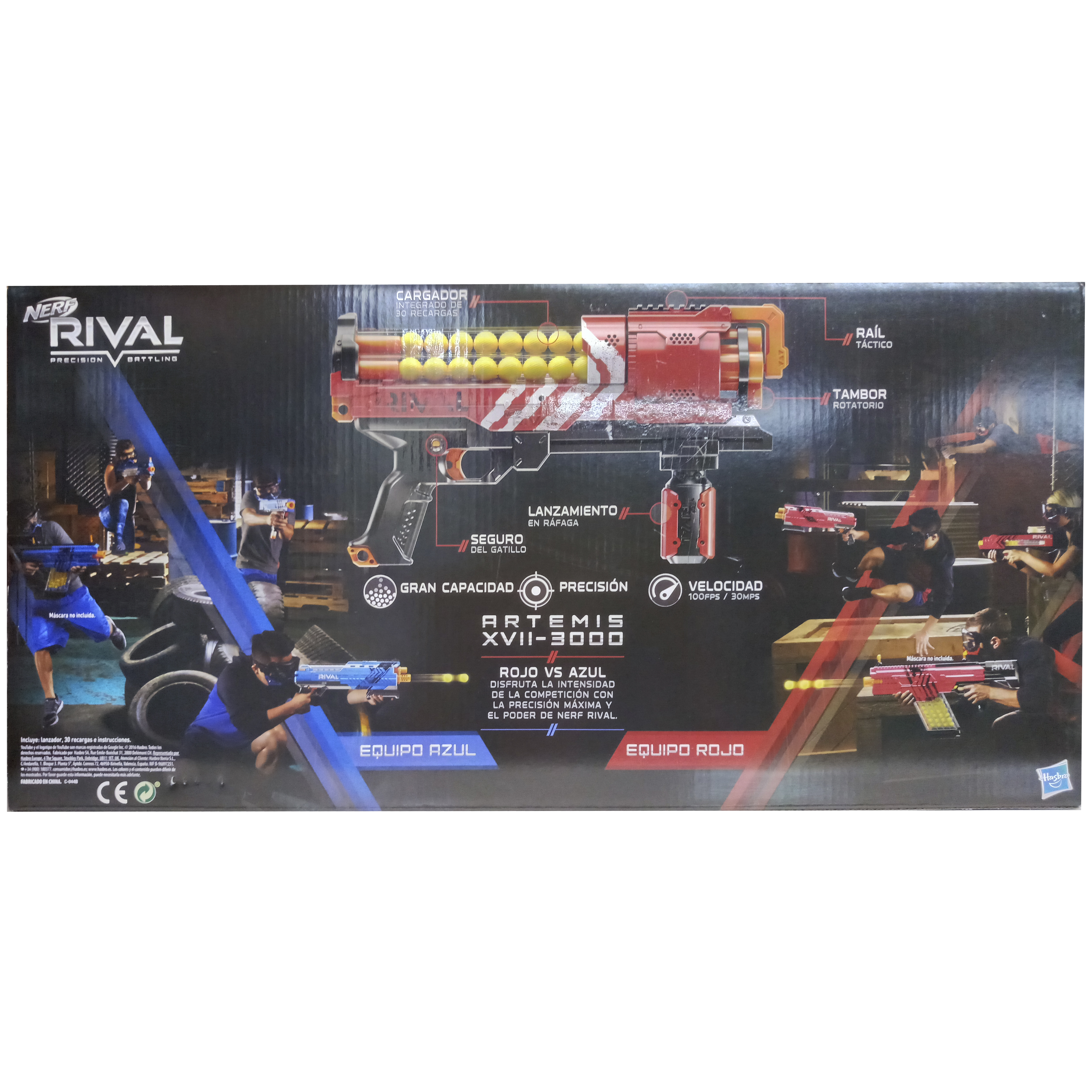 imagen trasera nerf rival artemis xv2