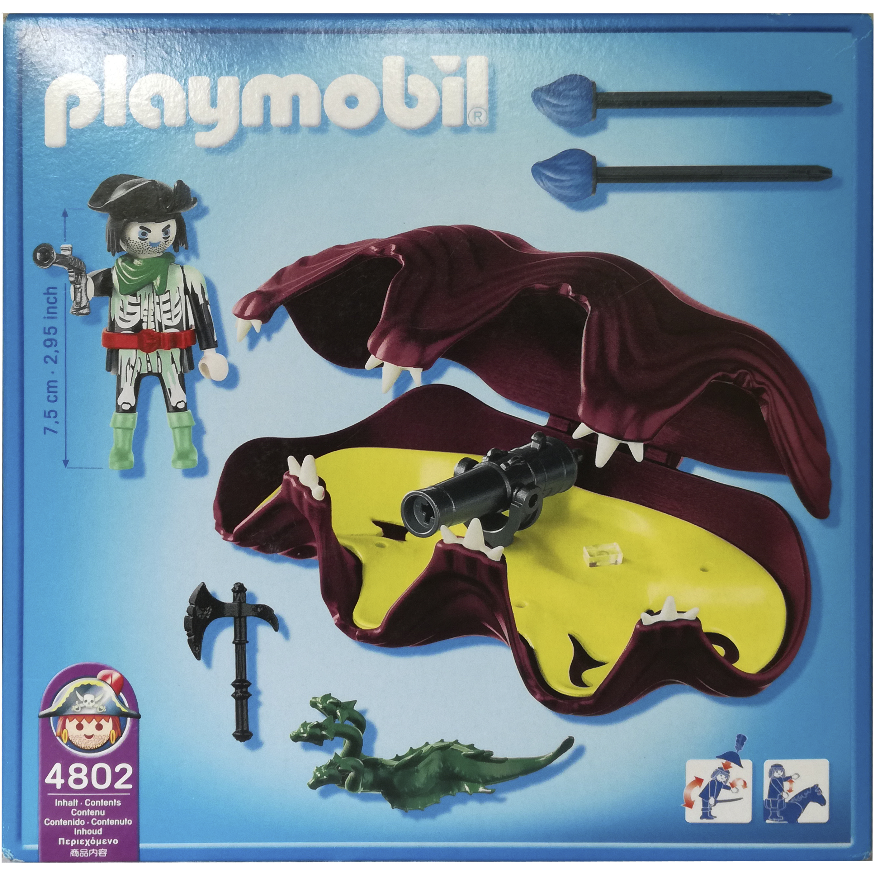 playmobil 4802 imagen trasera caja