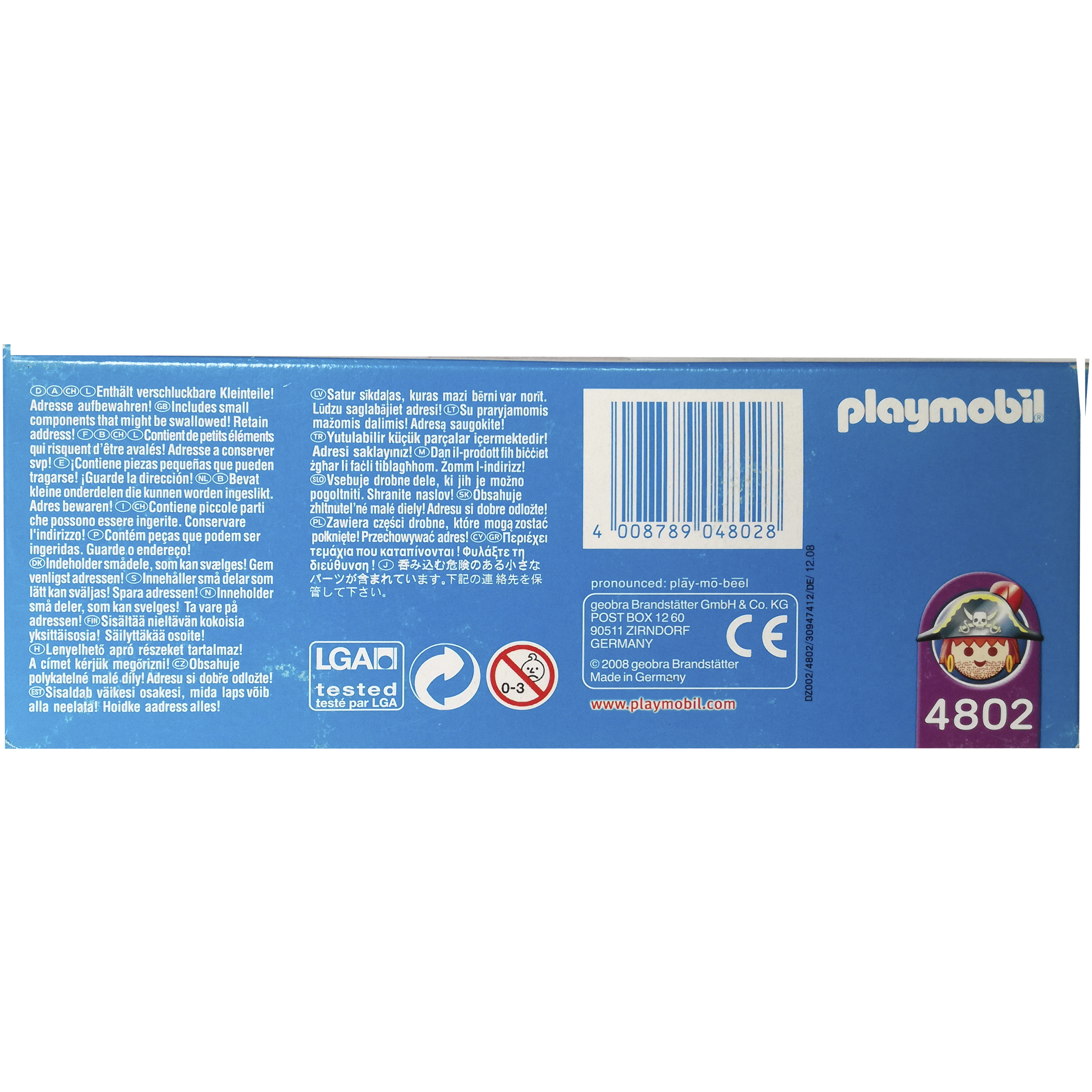 playmobil foto inferior caja 4802