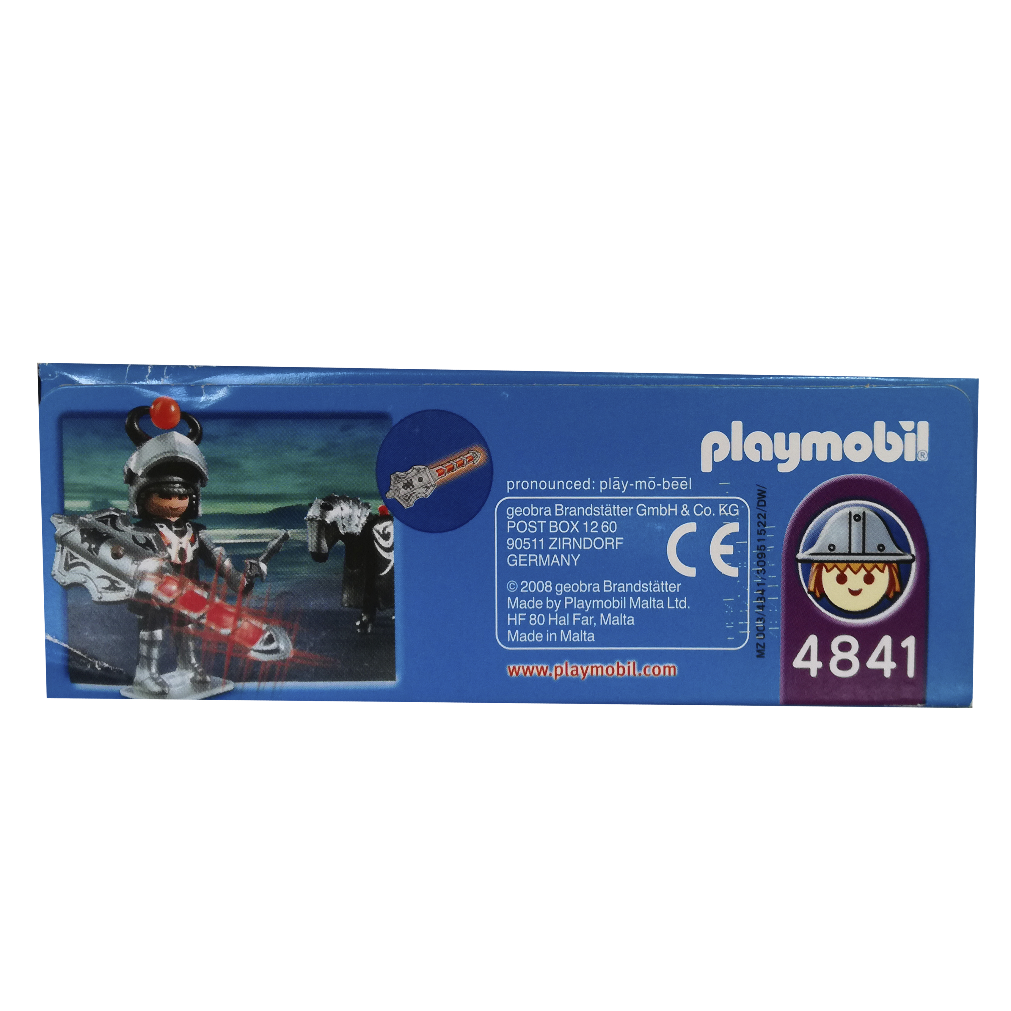 foto playmobil 4841 caja caballeros drag