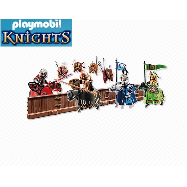 Playmobil 5357 torneo caballeros orden