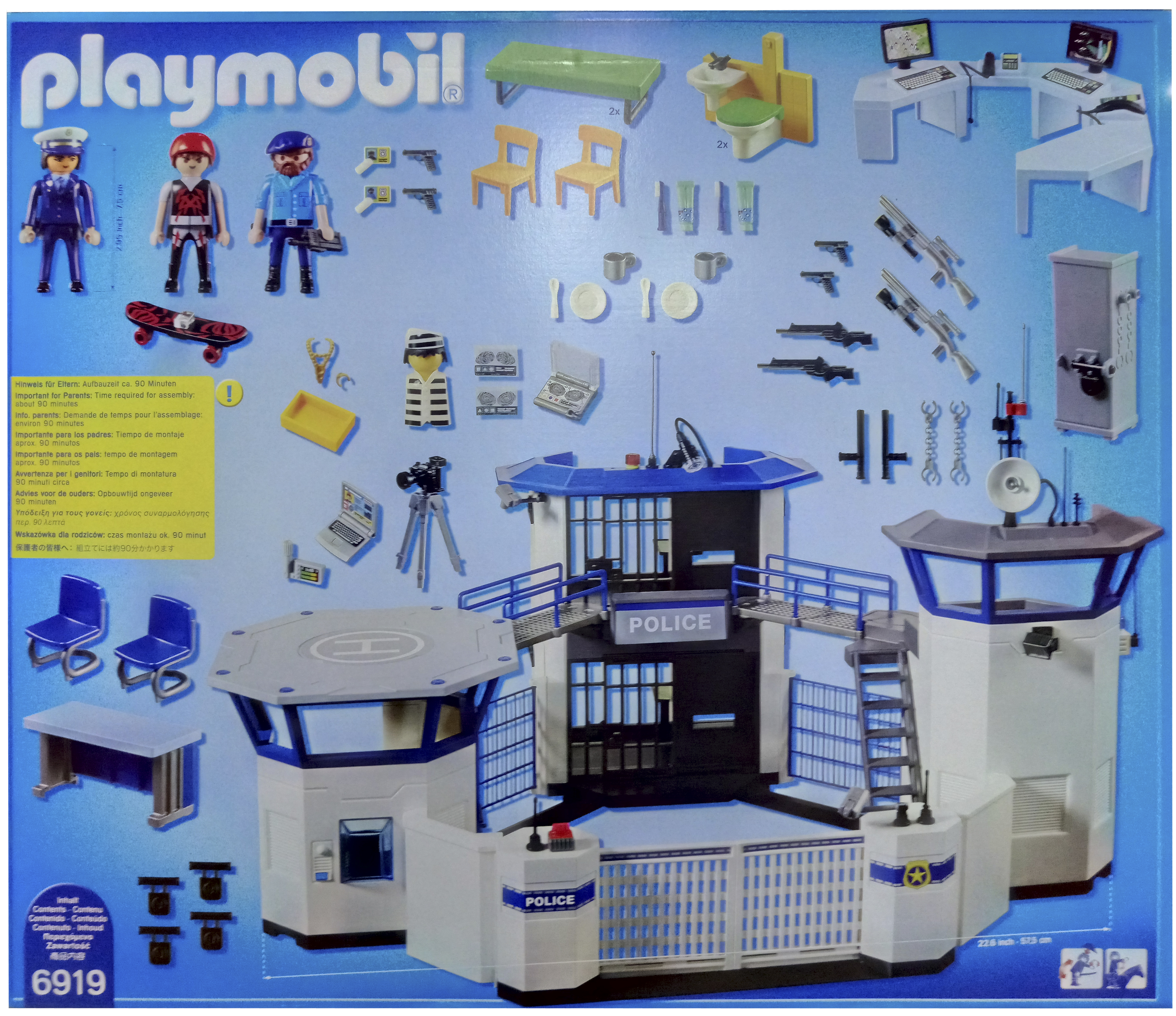 imagen playmobil 6919 comisaria de polic