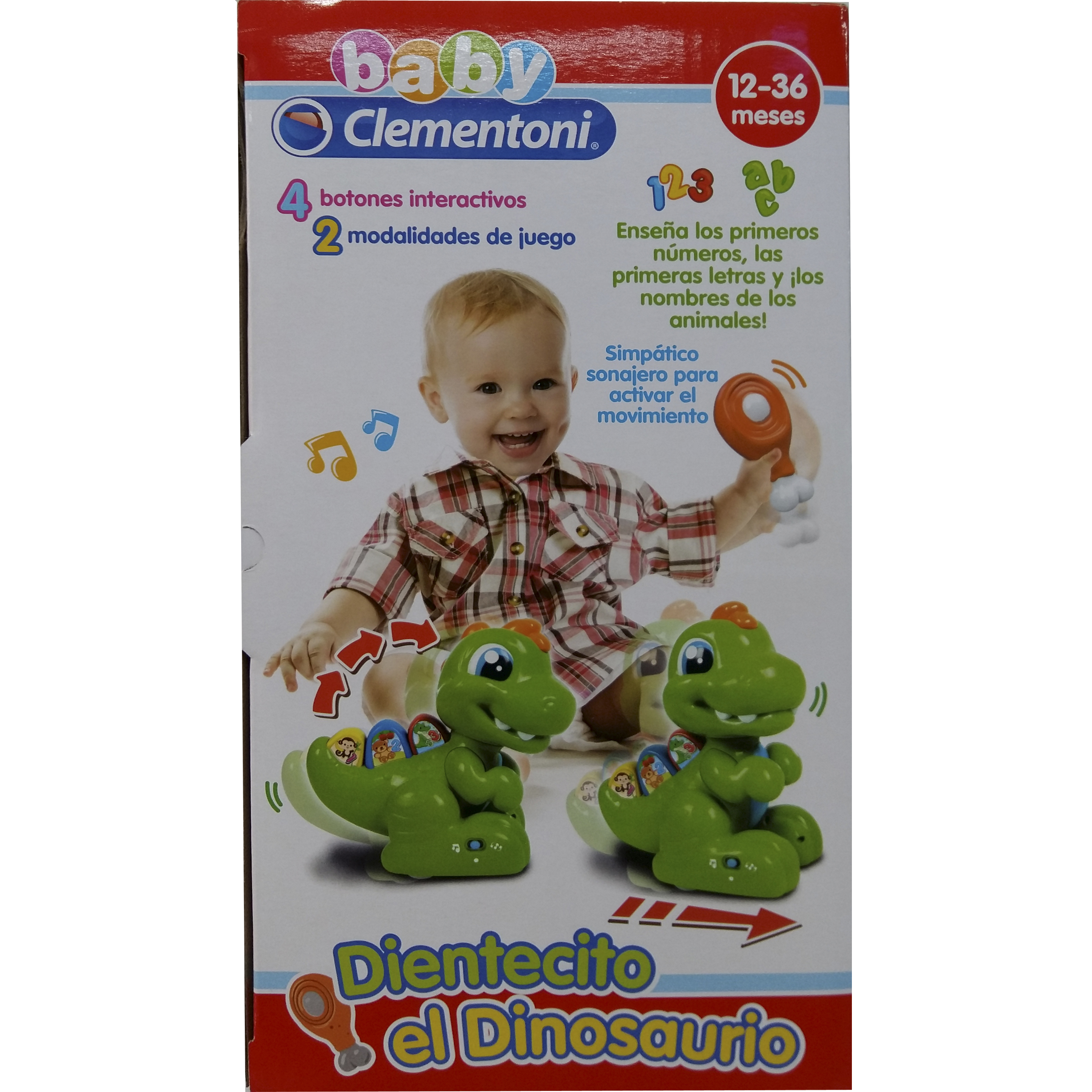 imagen clementoni baby dinosaurio