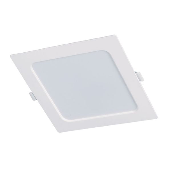 APLIQUE CUADR.EMPOT. 6500K LED 12W BLANC