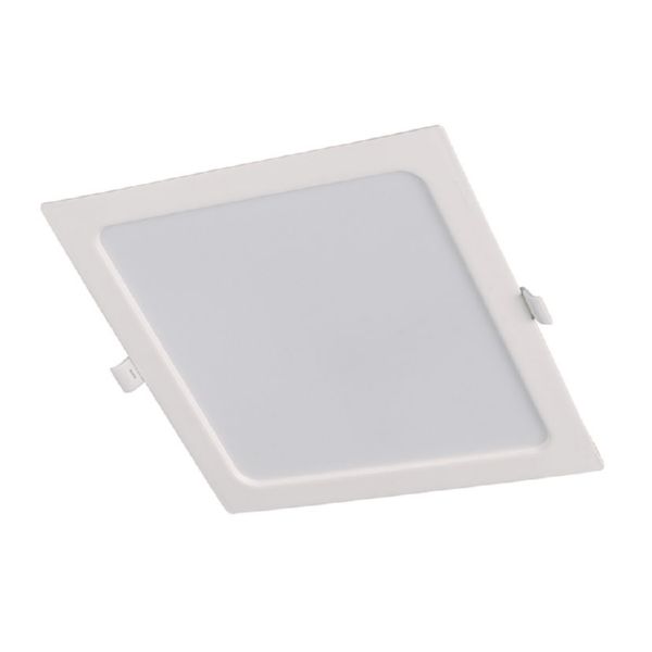 APLIQUE CUADR.EMPOT. 6500K LED 18W BLANC