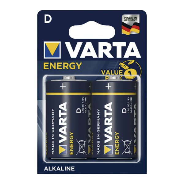 BL.2 PILAS ALC. VARTA ENERGY LR20 D