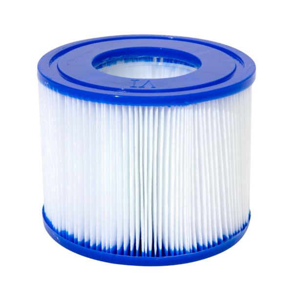 CARTUCHO 2 FILTROS DEPURADORA DE PISCINA BESTWAY TIPO VI 10,5 X 8cm TIPO SPA