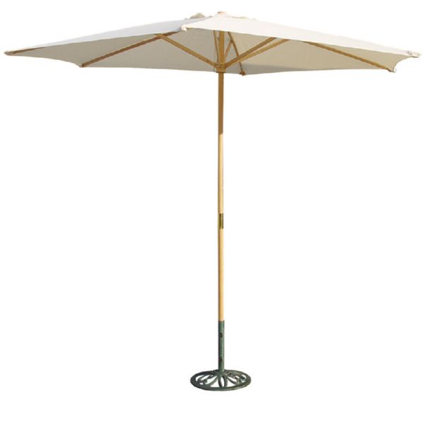 PARASOL MADERA 3M CRUDO 38mm