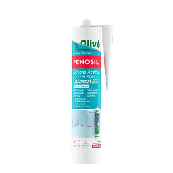 SILICONA BLANCO 280ml OLIVÉ