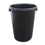 CUBO COMUNAL 95L. NEGRO 49X73cm SIN TAPA