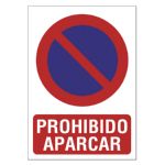 SEÑAL 210X297 PVC PROHIBIDO APARCAR