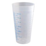 VASO GRADUADO PLASTICO 0,75 LT.